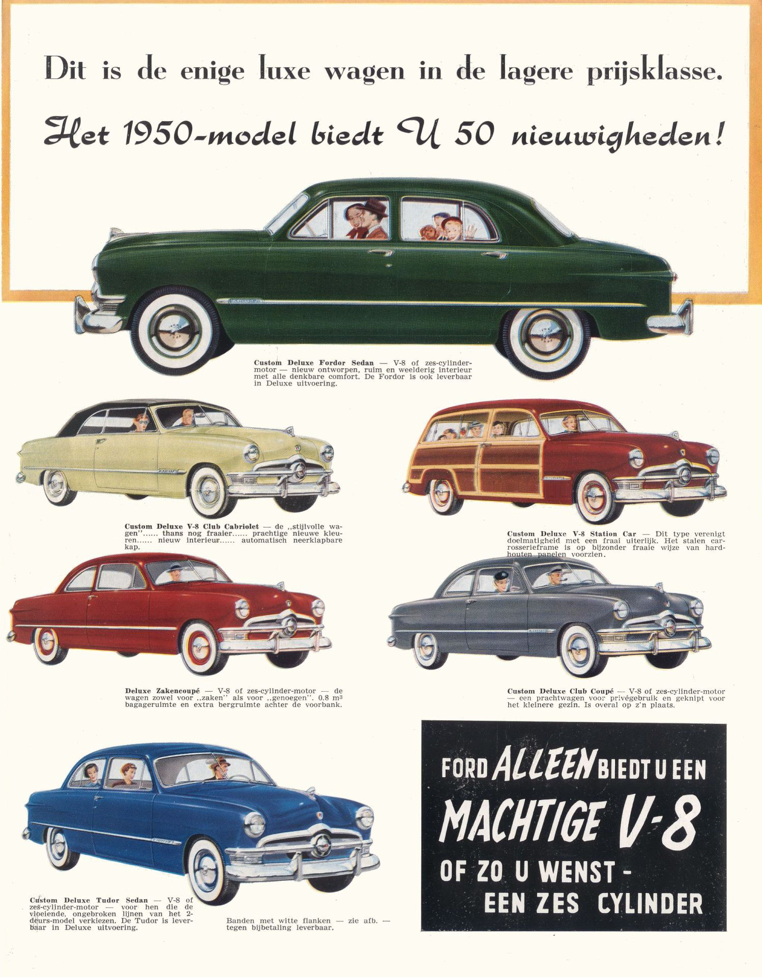 1950 Ford brochure